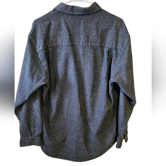 Bugle boy 90s button down shirt Medium Grey - Picture 2 of 6